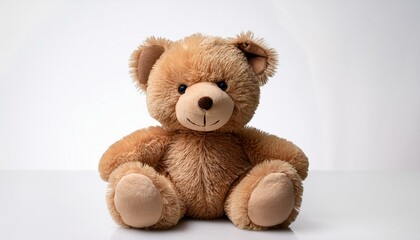 Obraz premium a teddy bear on white background