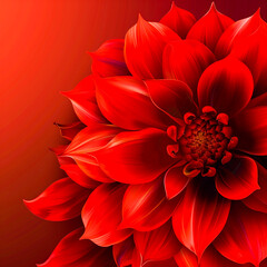 Beautiful flower against plain background image