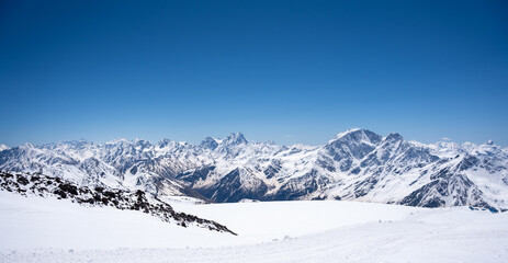 Fototapeta premium Awesome Beautiful Mountain tourism vacation