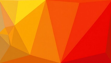 Abstract polygonal background with sharp lines and vibrant color gradients. Generative Ai.
