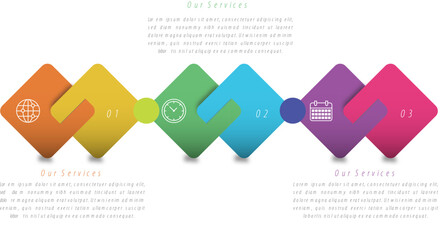 infographic template data info flowchart