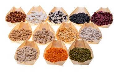 bean mix isolated