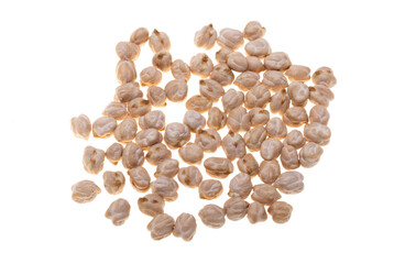 chickpeas isolated