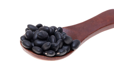 black beans isolated