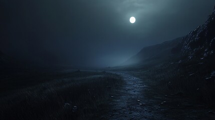 Nighttime Cityscape Concept at 16:9 Aspect Ratio