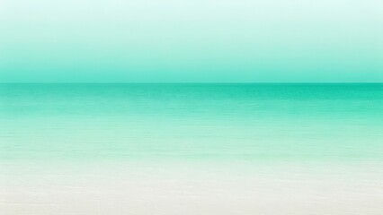 Obraz premium a serene coastal landscape features a clear horizon line dividing the ocean and sky. The tranquil scene evokes peace and serenity, perfect for evoking calm