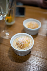 dessert in a cup