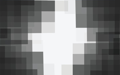 Teal pixelated vector background, abstract squares.  Geometric, retro style.  Digital, mosaic pattern.  Modern, tech-inspired graphic.  Perfect for tech backgrounds, digital art, and abstract designs.