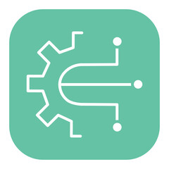 Digital Technology Icon