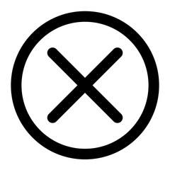 decline  icon for illustration