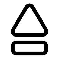 eject  icon for illustration