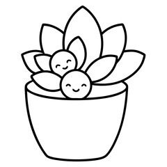 vector illustration of a flower