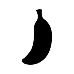 banana icon color editable on white background