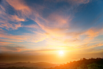 Fototapeta premium Tropical sunset