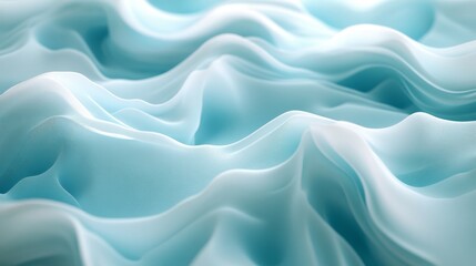 Fototapeta premium Soft flowing ethereal textures forming abstract waterlike compositions across the frame