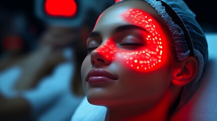 Red Light Therapy for Skin in Spa
