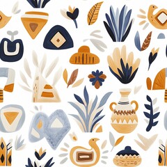 Artistic ethnic patterns a global market perspective