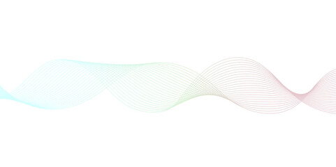 abstract wave element for design pink and white. Design template for cover, business. Abstract dynamic color lines, waves. Vector geometric backgrounds.