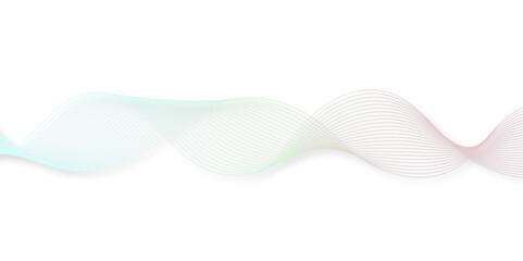 Fototapeta premium abstract wave element for design pink and white. Design template for cover, business. Abstract dynamic color lines, waves. Vector geometric backgrounds.