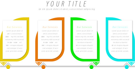 infographic template data info flowchart