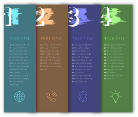 infographic template data info flowchart
