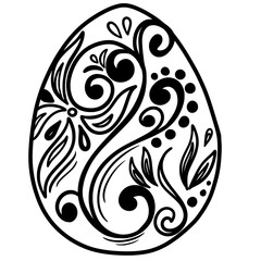 Easter and Easter egg