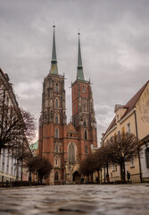 Obraz premium St John The Baptist Cathedral In Wroclaw