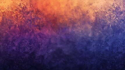 Fototapeta premium Abstract Cosmic Nebula Background with Orange Purple Blue Hues