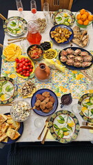 Festive table