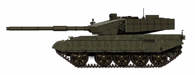 Variant of modernization of the Type 59 tank, with the installation of a turret from the ZTQ-15 © Tikros