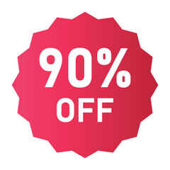 Set of sale tags and labels. Shopping stickers and badges vector mockup. Discount sale off tag, 50, 20, 10, 40, 30, 60, 70, 80, 90 percent.Set sale offer emblem, badge price discount number. Flat offe