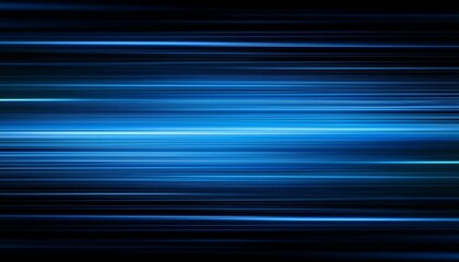 abstract background with blue gradient light streaks on black glowing blurred motion effect glowing horizontal lines