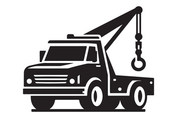 Naklejka premium Reliable Tow Truck Services Emergency Vehicle Assistance Transportation Solutions