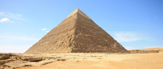 Pyramid of Giza in Cairo - Egypt