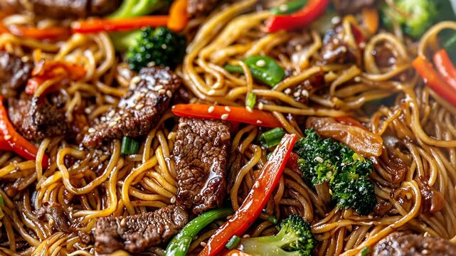 Pad thai thailand noodles meat cusine chilli