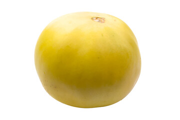 Fresh Yellow Honeydew Melon, Png, Close-Up Shot on Transparent Background
