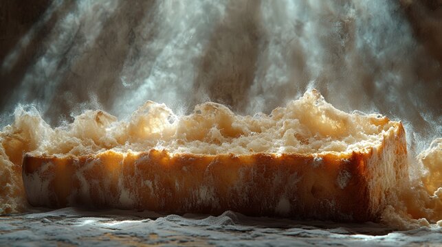 A Stunning Loaf of Freshly Baked Bread