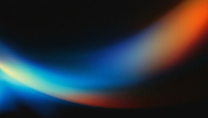 grainy colorful warm blue light leaks on black background with dust texture abstract damaged scratched retro film analog effect for using over photos as overlay or screen filter