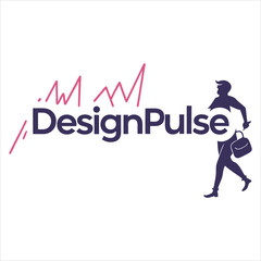DesignPulse Minimalist Runner Symbol