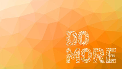 Inspiration Shards Triangle Orange