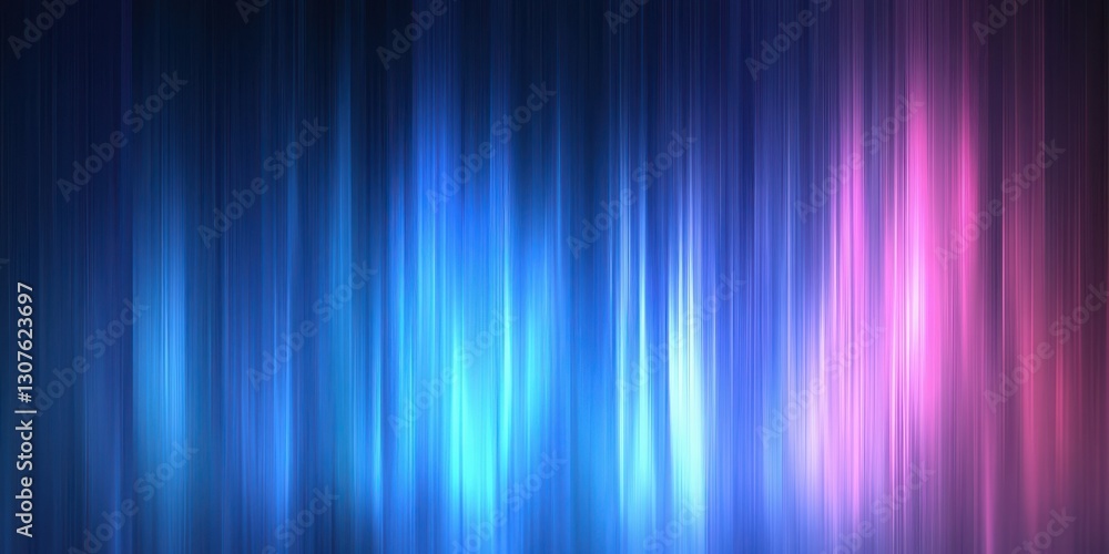 Poster light patterns create a vibrant display in a dark space during an evening event showcasing artistic 