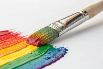 Obraz premium brush and paint