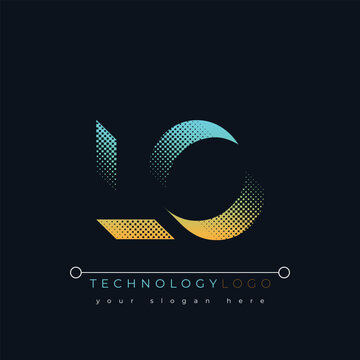 L and O logo design. LO abstract technology logo. This logo design is the process of creating a visual symbol that represents a brand, company, or individual.
