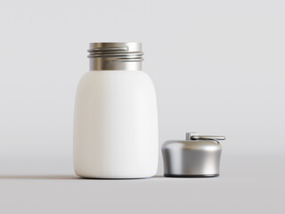 Realistic 3D Render with 3D software Small Mini Vacuum Insulated Water Bottle Portable Leakproof...