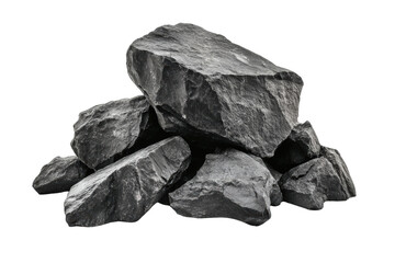 Obraz premium Coal mining process industrial site natural resource extraction outdoor ground level energy production insights