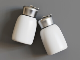 Realistic 3D Render with 3D software Small Mini Vacuum Insulated Water Bottle Portable Leakproof...