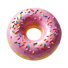 donut isolated on white background