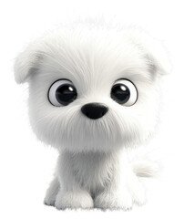 Obraz premium PNG Puddle Terrier dog illustration cartoon animal.