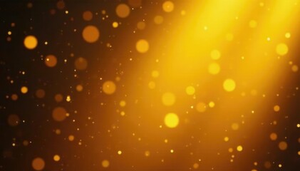 Shimmering yellow light creates a sense of depth in a scene, Light source, Illumination, Soft focus