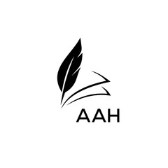 AAH Letter Initial Logo Design Template Vector Illustration